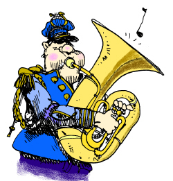 Big Tuba Player